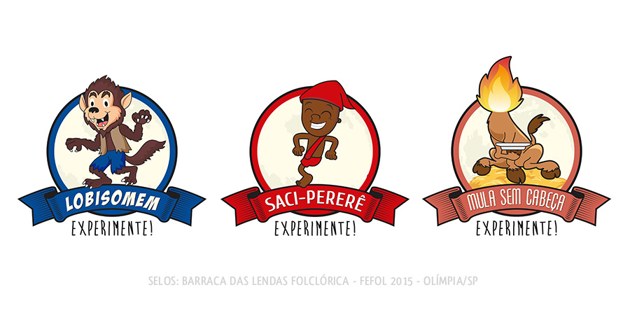 Selos Barraca Lendas Folclóricas - FEFOL 2015